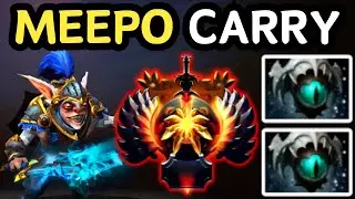 🔥 THIS IS HOW YOU DOMINATE WITHOUT DYING AS MEEPO CARRY | DOTA 2 🔥