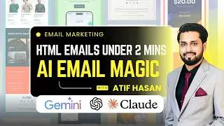Create Professional HTML Email Templates in 60 SECONDS with AI (ChatGPT, Claude, Gemini)