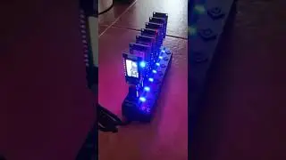 Minería de Bitcoin 7 Nerdminer V2 lineal #crypto #bitcoin #mineria