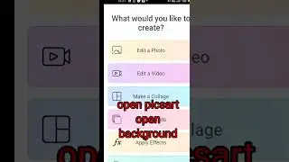 Picsart Editing Change Photo Background Colour || How To Change Background Colour In Picsart 