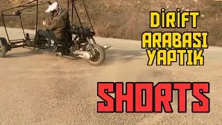 SCOOTER MOTORU İLE ARABA YAPTIK - EL YAPIMI ARABA