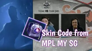 New Redeem Code in Mobile Legends MPL Tournament MY SG | Win a skin code