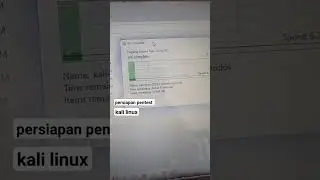persiapan #pentest #kalilinux #hack #security #tkj #smkdata