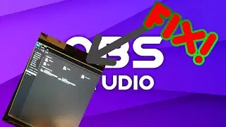 How to FIX Yellow Screen Border for OBS 27.00