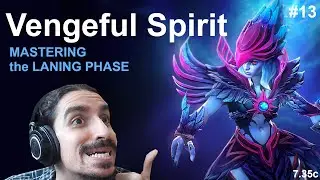 MASTERING the LANING PHASE - Vengeful Spirit Support 5 | 7.35c #dota2 #vengefulspirit