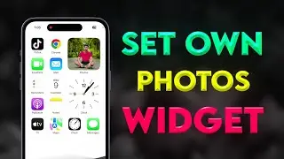How To Set Custom Widgets on iPhone | How To Set Your Own Photo iPhone Widget | Set Custom Widgets