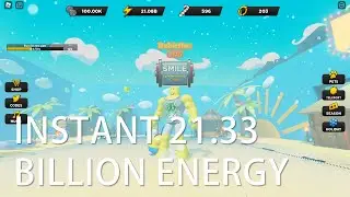 I Got 21.33 Billion Instant Energy after Rebirth at Tropical Area on Roblox Strongman Simulator