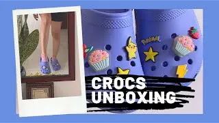 unboxing my first pair of crocs | JShoppers