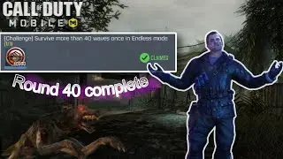 I Finally Complete Round 40 On Classic Zombie Mode (COD: Mobile)