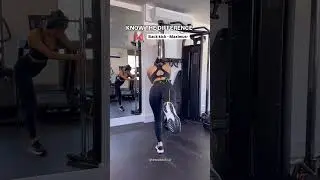 Know the difference ✅ #kickback #kickbacks #gluteexercise #glutesworkout #fitnessvideo #gymvideo