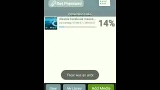 Convert media file using format factory for android