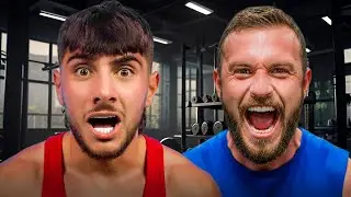Danny Aarons Goes To The Gym With A Bodybuilder!