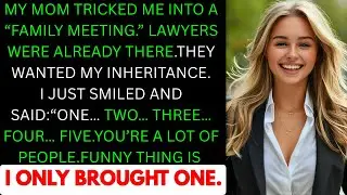 My Mom Tricked Me Into a ‘Family Meeting’ — Lawyers Tried to Take My Inheritance