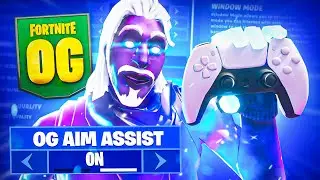 *NEW* OG Legacy Aim Assist + Best Controller Settings for OG Fortnite Season (PS5/XBOX/PC)