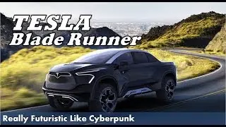 Tesla Blade Runner First Look - Vehicle All-Electric