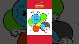 #shorts|Drawing Honey bee|coloring for kids & toddlers|lets draw, paint together|beginer draw|