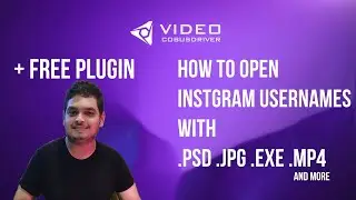How to open Instagram usernames with file extension in them