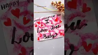 Kiss day card 🥰💗✨ Velentine day card 