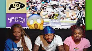 #12 WAS EVERYWHERE!! Colorado vs #17 TCU (AMAZING GAME!) | College Football Week 1 | 2023 | REACTION