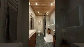 i finally have a shower after 8 months🤩 #renovation #bathroom #diy #design