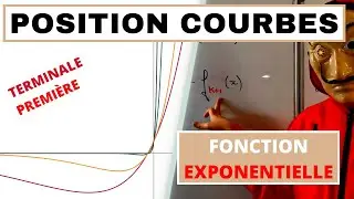 COMMENT ETUDIER LA POSITION RELATIVE ENTRE DEUX COURBES : APPLICATION A LA FONCTION EXPONENTIELLE