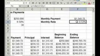 How to make a Fixed Rate Loan/Mortgage Calculator in Excel