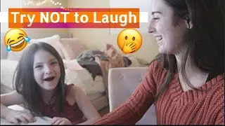 Try Not to Laugh Challenge with my Little Sister!