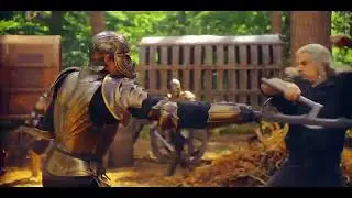Geralt Battles Nilfgaardian Soldiers ~ (The Witcher Season 3 Volume 2)
