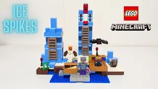 LEGO Minecraft The Ice Spikes Set 21131 Review