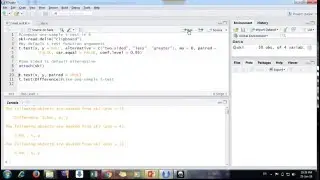 Paired t test in R Studio