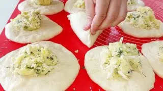 😍 СОХРАНЯЙТЕ РЕЦЕПТ СРАЗУ! БЕРУ КАРТОШКУ! ТАК МАЛО КТО ГОТОВИТ, А ЗРЯ! ПИРОЖКИ В ДУХОВКЕ
