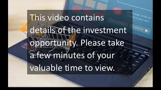 INVESTMENT OPPORTUNITY