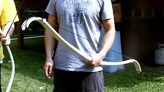How to Make: PVC+Fiberglass Recurve Bow (Mark I)