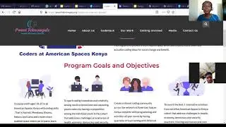Coders at American Spaces Kenya Week 1 BootCamp - Mobile App Dev