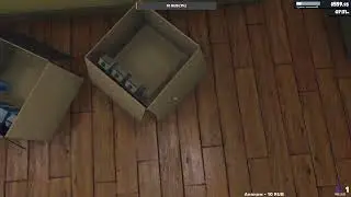 Жена играет в Supermarket Simulator