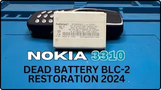 Nokia 3310 Dead Battery Restoration | Nokia  BLC-2  battery for 3310/3410/3510 Battery Repairing