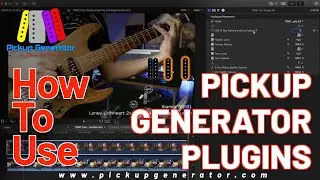 How to use PickupGenerator.com plugins for your Guitar Videos