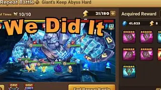 We Beat Giants Abyss Hard in 30 Days | Beginner's Adventure Ep.16 (SWR) Summoners War