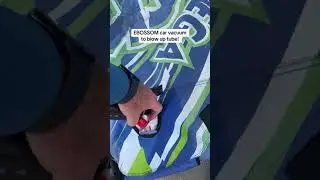 Car Vacuum to blow up tube! Ebossom Car Essentials