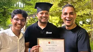 I Met YouTube Stars Ankur Warikoo and Ishan Sharma | How To YouTube Convocation Ceremony!