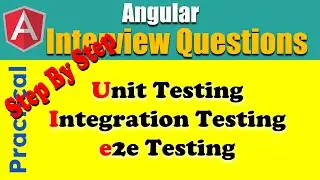 Angular Interview Question - Unit Testing - Complete
