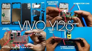 Disassembly VIVO y12s || Teardown All internal parts || Cara Bongkar Vivo y12s