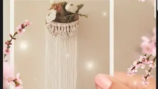 how to  weave /continuous weave macram