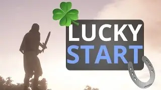 THE LUCKIEST START EVER!!! Rust Dual Survival #9
