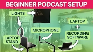 How to Setup a Podcast Studio