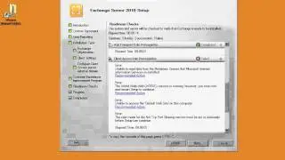 Install Exchange 2010