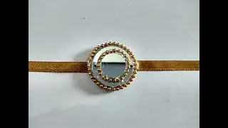 Diy Rakhi made at home
