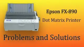 how to solve Epson fx-890 printing problems