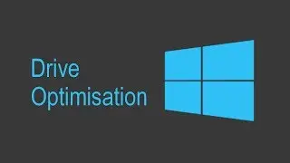 Defragment & Optimise Drives Windows 10