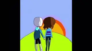 Frisk and Sans until the end